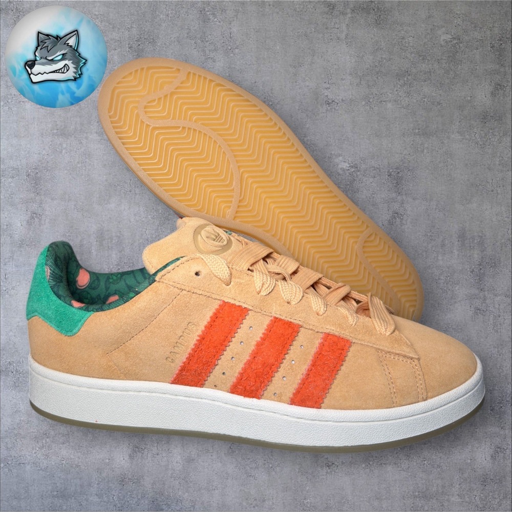 NWOB adidas Campus 00s Georgia Peach Suede Sneakers Men's Size 12 KJ3809